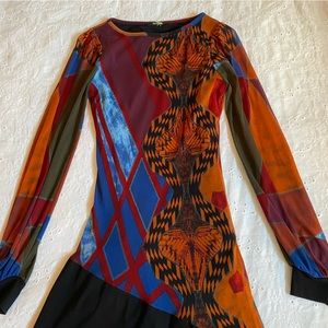 Save The Queen asymmetrical dress